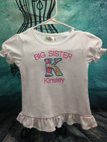 Big Sister Applique shirt