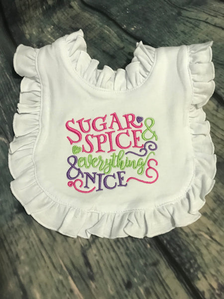 Sugar and Spice Bib