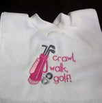 Crawl, Walk, Golf....Pink