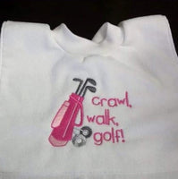 Crawl, Walk, Golf....Pink