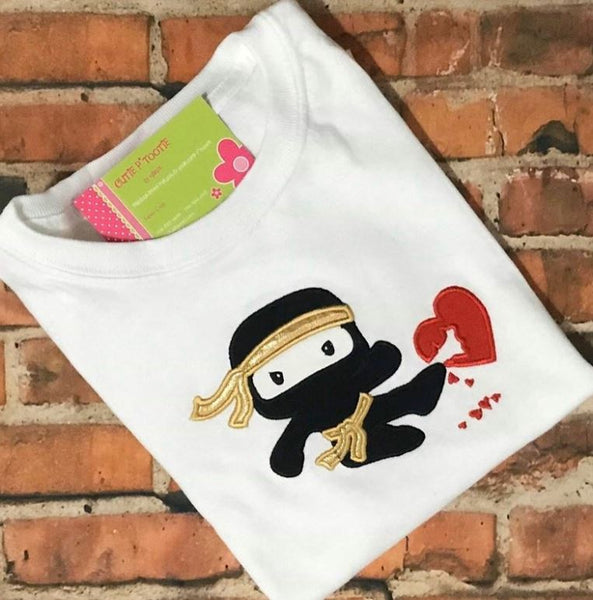 Valentine Karate shirt