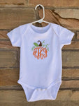 Pumpkin Monogram Bodysuit